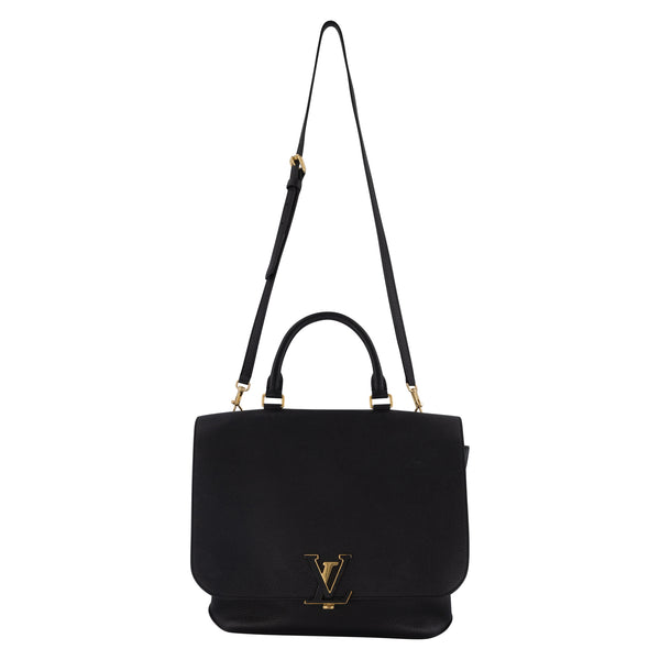 Volta bag in black leather